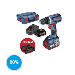 GSB 18V-60 C 2x 5.0Ah + PRO CORE 18V 4.0Ah