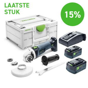 HAAKSE ACCU-SLIJPER AGC 18-125 5,2 EB-PLUS