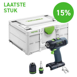 ACCU-SCHROEFBOORMACHINE T18+3BASIC MET 4Ah ACCU