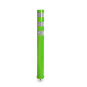 FLEXBOLLARD D.80MM H800MM GROEN/WIT