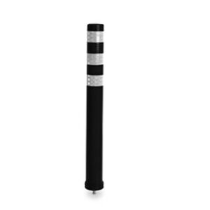 FLEXBOLLARD D.80MM H800MM ZWART/WIT