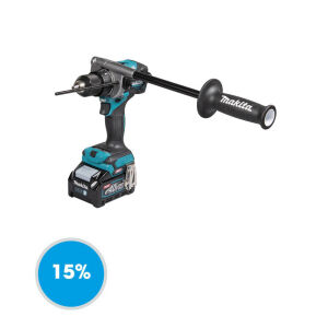 ACCU KLOPBOOR-SCHROEFMACH. 13mm XGT 40V+2xBL4040 + DC40RA + MAKPAC