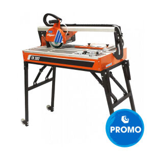 TEGELZAAGMACHINE TR 202 + ZAAGBLAD CLP230V 0.9KW 200x25.4 2950RPM