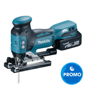 Wipzaag met knopgreep 18V 135mm 2x BL1850 + 1x DC18RC Makpac