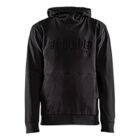 HOODIE BLAKLADER 3D PRINT ZWART L