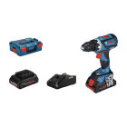 GSR 18V-60C2x 9C 4,0Ah GAL 18V-40 LBACCU BOORMACHINE