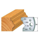 Paar profielmessen 40 mm nr. 102