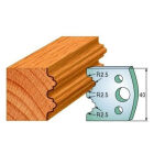 Paar profielmessen 40 mm nr. 108