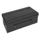 METALEN KOFFER 80X45X35CM ZWART