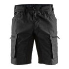 Service shorts met stretch delen 1449 C44 Zwart
