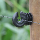 Draad, zwart, 250 mtr ca. 2 mm, 12 PE +3*0,2 RVS/INOX, breekkracht 55 kg, weers