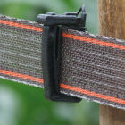 Lint, bruin/rood versterkt, 200 mtr 40 mm, 0,50 mm PE + 16*0,20 RVS/INOX + 2*0,3