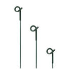 Krulstaartafstandisolator, groen, 40 cm8 mm, voor houten palen