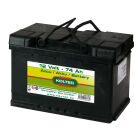Accu 12 Volt - 72 Ah onderhoudsvrij, 278*175*175 mm/15 kg