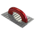 Krabbord lange punten houten handgreep 255 x 155 mm