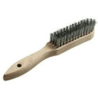 HANDBORSTEL HOUTEN GREEP 4RIJEN INOX IR139012