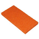 Sponsrubber oranje 280 x 140 x 20 mm
