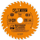 Ultra dun zaagblad voor accu zaagmachine, fijnafwerk D=136 F=O20 K=1.3 P=0.8 Z36