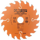Universele cirkelzaagblad voor draagbaremachines D=140 F=O20 K=2.4 P=1.4 Z20 <º
