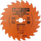 Universele cirkelzaagblad voor draagbaremachines D=180 F=O20 K=2.6 P=1.6 Z24 <º