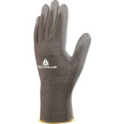VE702GR  7  Grijs GEBREIDE HANDSCHOEN VAN POLYAMIDE / PALM MET PU