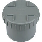 RIOOL GR EINDSTUK MET SCHROEFDEKSEL 110