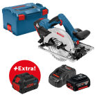 CIRKELZAAGMACHINE GKS 18 V-57G 2x5Ah +GAL 1880CV + PROCORE 18V 8.0Ah