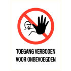 VERB.TOEGANG PP.140X200