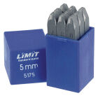 Cijfersstempelset 9dlg. 6mm