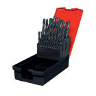 Borenset gewalst/zwart 19dlg. 1-10mm HSS/M2