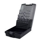 Borenset geslep./blank  25 dlg. 1-13mm HSS/M2