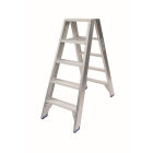 Dubbele trapladder / 2 x 6 treden