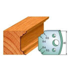 Paar profielmessen 40 mm nr. 42