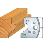 Paar profielmessen 50 mm nr. 505