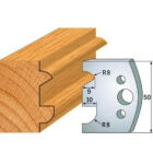 Paar profielmessen 50 mm nr. 517