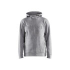 HOODIE BLAKLADER 3D PRINT GRIJS M