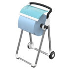 Tork Floor Stand Wiper / Cloth Roll / Combi Roll Mobile White / Turqoise 1 x 1