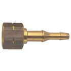 vast slangnippel 3/8 L voor slang O 5 en8mm