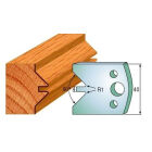 Paar profielmessen 40 mm nr. 72