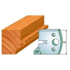 Paar profielmessen 40 mm nr. 83