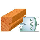 Paar profielmessen 40 mm nr. 84