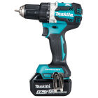 Boor- en schroefmachine 18V 13mm + 2xBL1850 + 1xDC18RC + Makpac