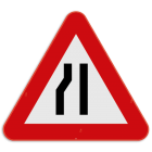 A7b Verkeersbord z. 400mmT250 HI klasse2