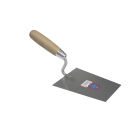 Plaastertruweel Inox met rechte hoeken 180 x 125/95 x 1,0 mm