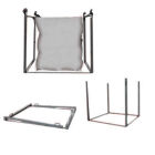 PUINZAKHOUDER 120x120x111CM