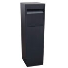 COLLIBOX 35120 RVS304 RAL9005 MAT TEXBLACK EDITION