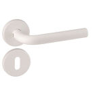 LIMA O16mm PAAR OP ROND ROZET M/SL. ROZET, WIT