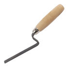 Gesmeed voegijzer 10 mm met handgreep inhout