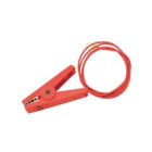 AANSLUITKLEM + KABEL (ROOD)