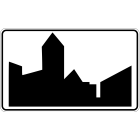 F1b-H Verkeersbord 900x600mmT250 HI klasse2